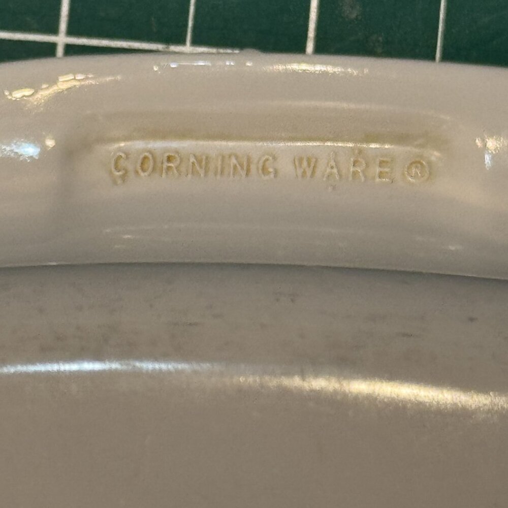 CorningWare Blue Iris 2 Qt 2L Baking Dish With Glass Lid Floral Pattern Vintage - Picture 4 of 5